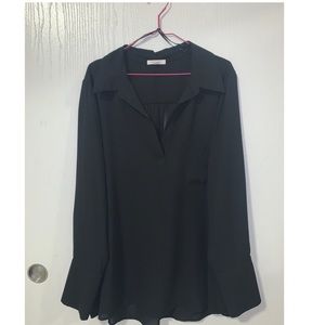 Pleione black long sleeve blouse!